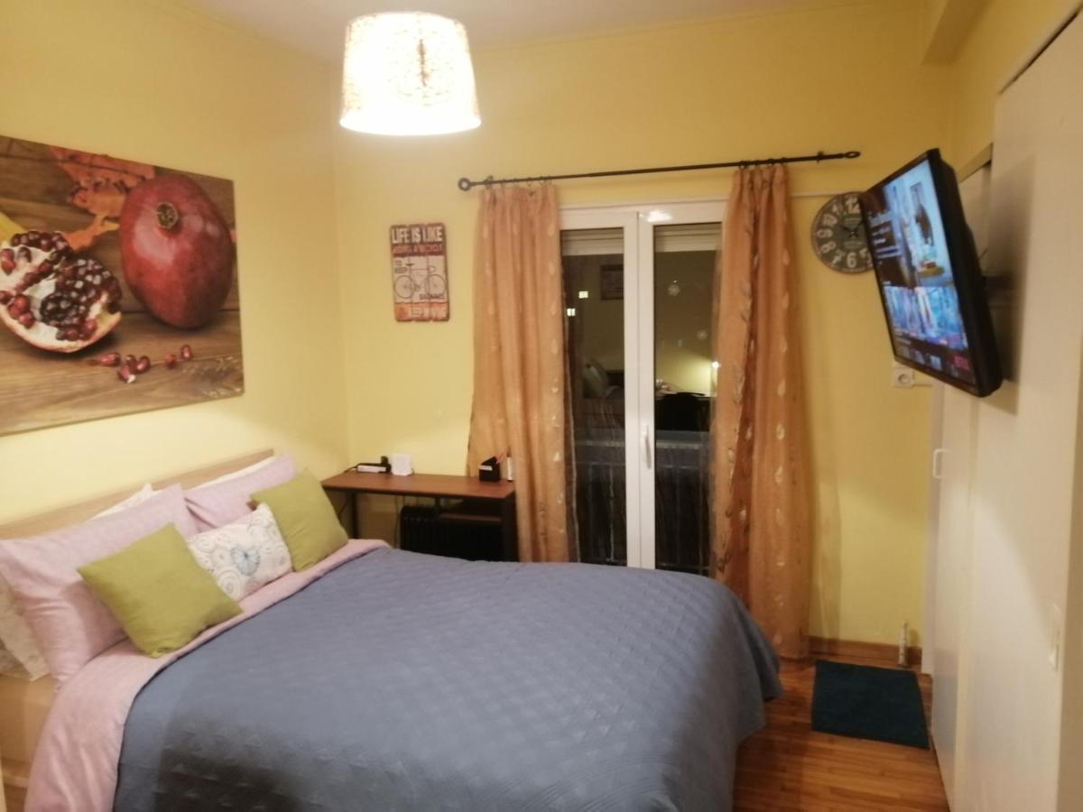 Central 6Th Floor Studio Near Metro & View&200Mbps أثينا المظهر الخارجي الصورة