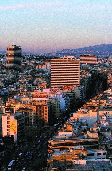 Central 6Th Floor Studio Near Metro & View&200Mbps أثينا المظهر الخارجي الصورة