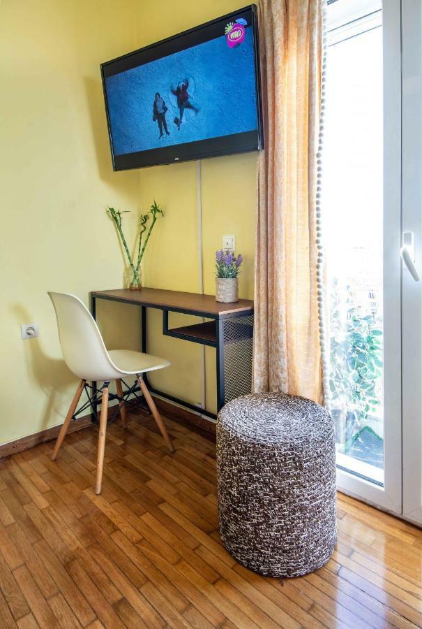 Central 6Th Floor Studio Near Metro & View&200Mbps أثينا المظهر الخارجي الصورة