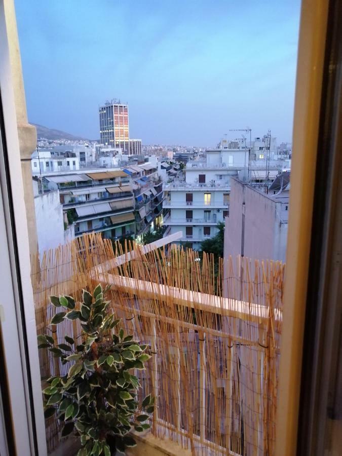 Central 6Th Floor Studio Near Metro & View&200Mbps أثينا المظهر الخارجي الصورة
