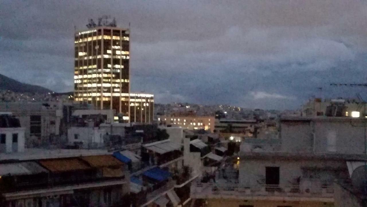 Central 6Th Floor Studio Near Metro & View&200Mbps أثينا المظهر الخارجي الصورة